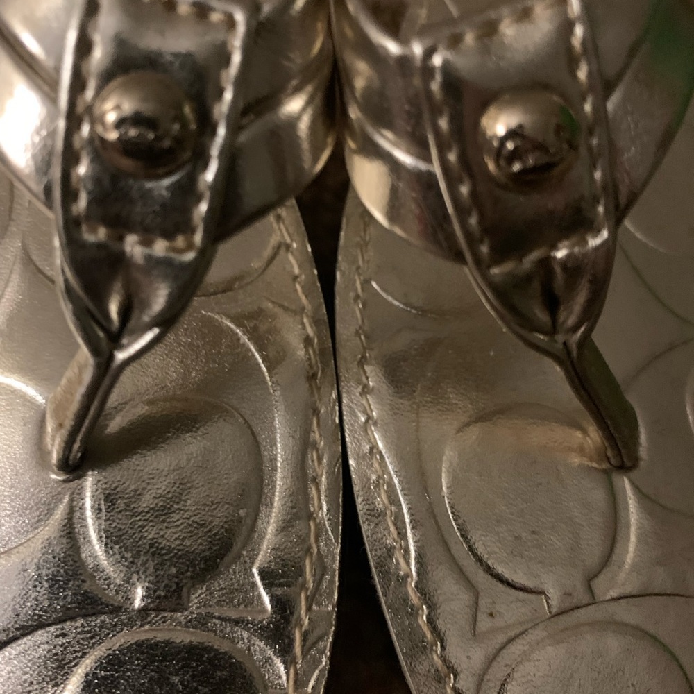 Coach “Juney” Flip Flops - Picture 3 of 4